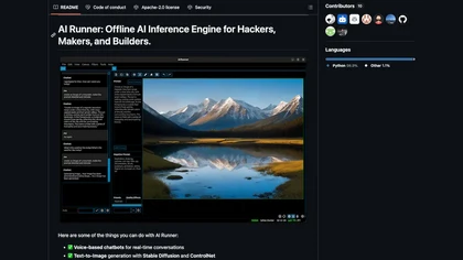 AIRunner website image