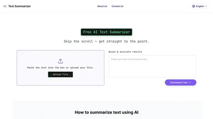 AI Text Summarizer image