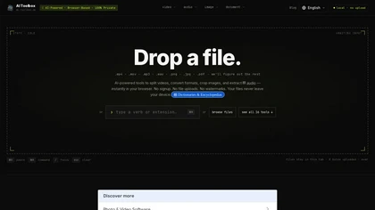 AI Toolbox website image