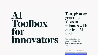 AI Toolbox for innovators image