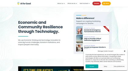 ai4good.org website image