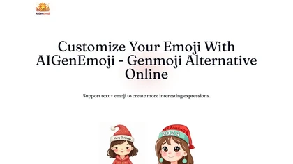 AIGenEmoji website image