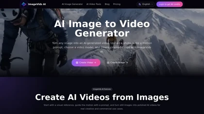 ImageVids AI website image
