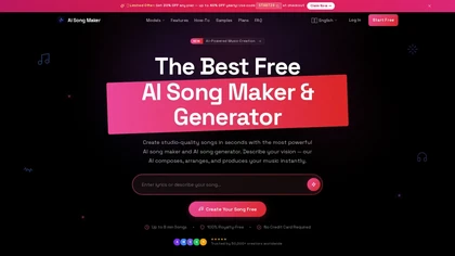 AISongMaker website image