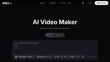Alav.ai website image