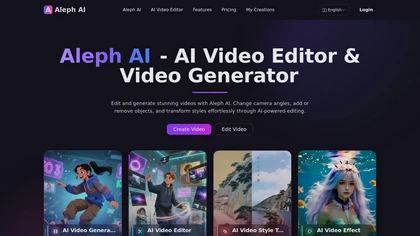 AlephAI.app website image