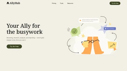 Allyhub website image