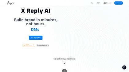 Apex website image