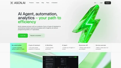 Ascn.ai website image