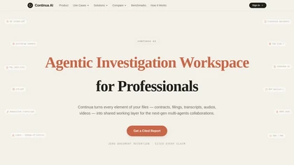 Continua AI website image