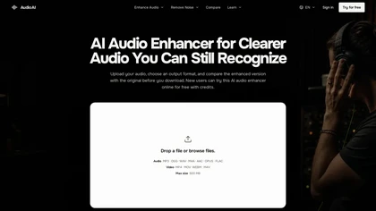 AudioAI.io website image