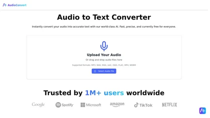 AudioConvert website image