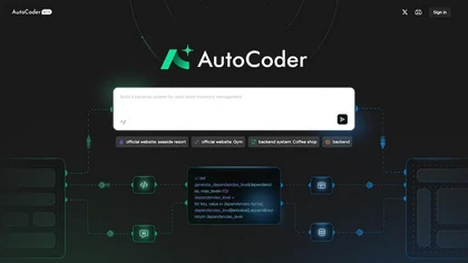 AutoCoder website image