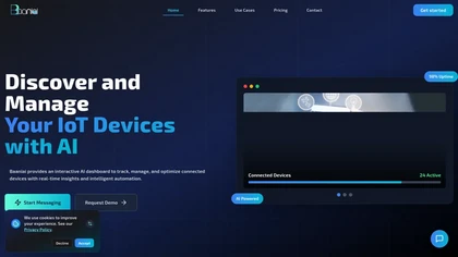 Baani AI website image