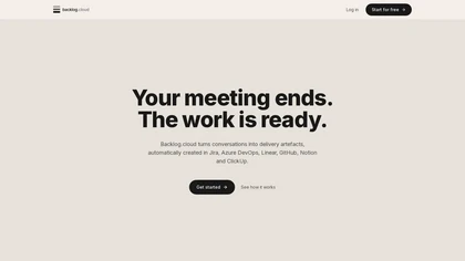 backlog.cloud website image