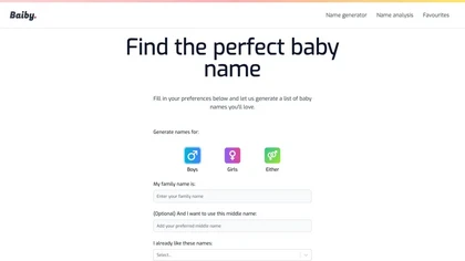 Baiby - Baby Name Generator image