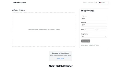 Batch Cropper website image