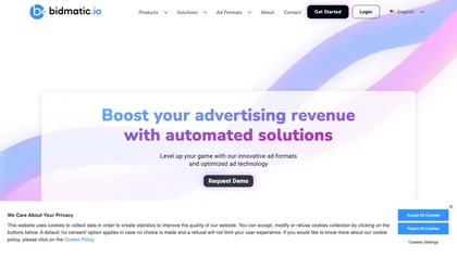 Bidmatic.io website image