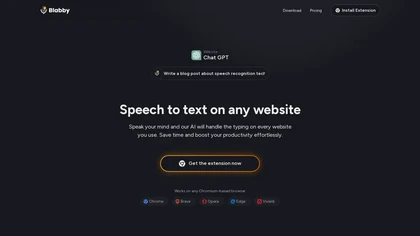 BlabbyAI website image