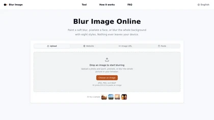 Blurimage website image