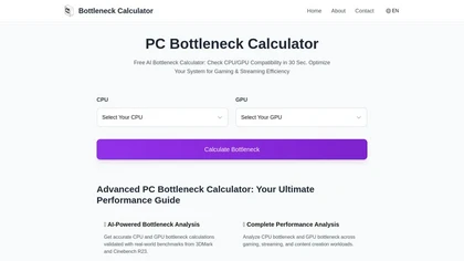 Bottleneck Calculator thumbnail