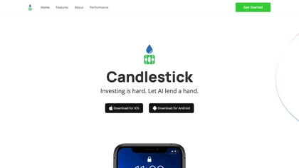 Candlestick AI image