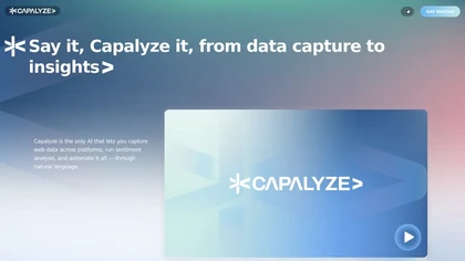 Capalyze website image