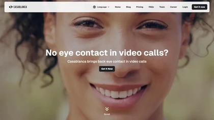 Casablanca.AI  website image
