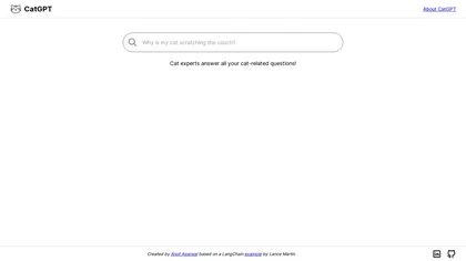CatGPT website image