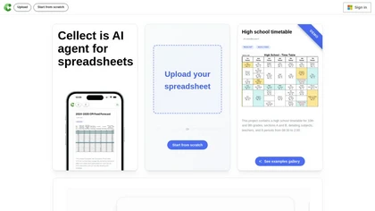 Cellect.ai website image