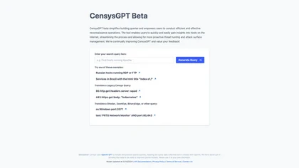 Censys GPT Beta thumbnail