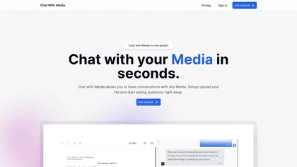 Chat With Media image