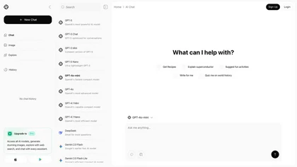 Chatbot AI website image