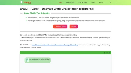 ChatGPT Dansk image