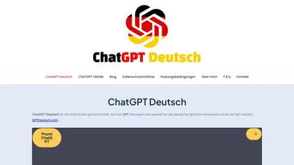 ChatGPT Deutsch image
