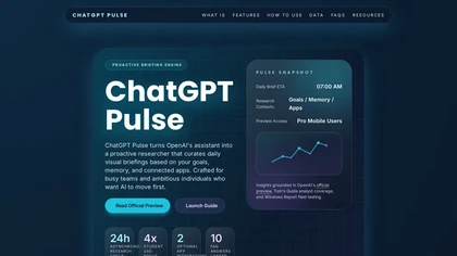 chatgptpulse.org website image