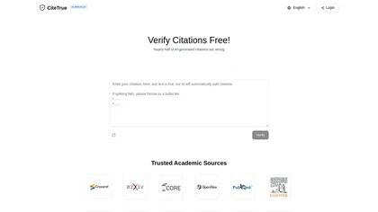 CiteTrue website image