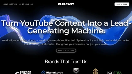 ClipCast website image