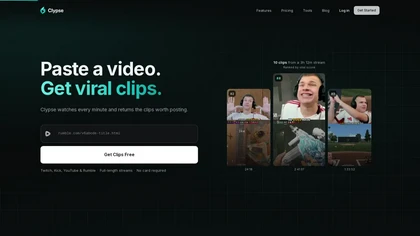 Clypse website image