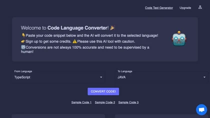 Code Language Converter image