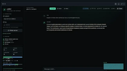 Colibri website image