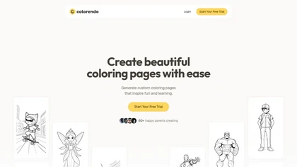 Colorendo website image