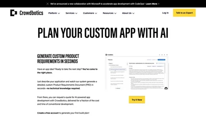 Crowdbotics prd-ai image