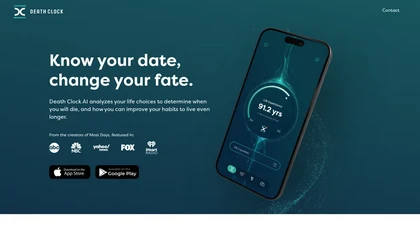 Death clock AI image