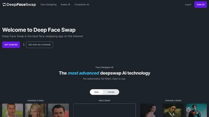 Deep Face Swap image