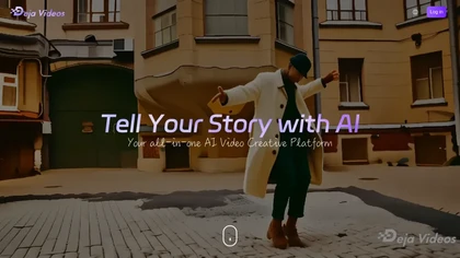 Deja Videos website image