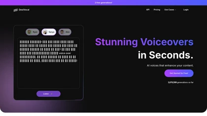 DesiVocal website image