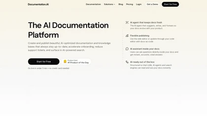 Documentation.AI website image