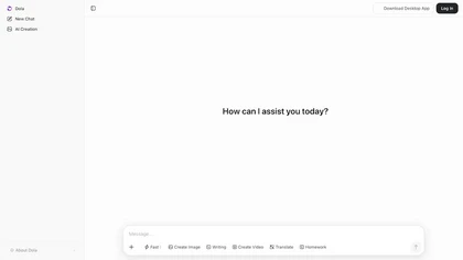 Dola AI website image