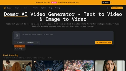 Domer website image